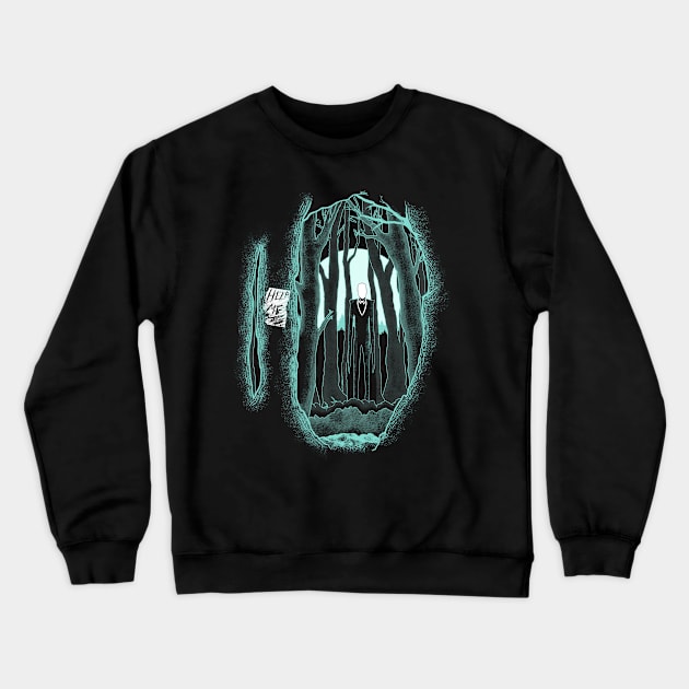 he watches you Crewneck Sweatshirt by Enidrea